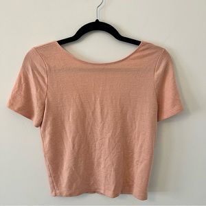 Aritzia Wilfred free crop top, size M.
